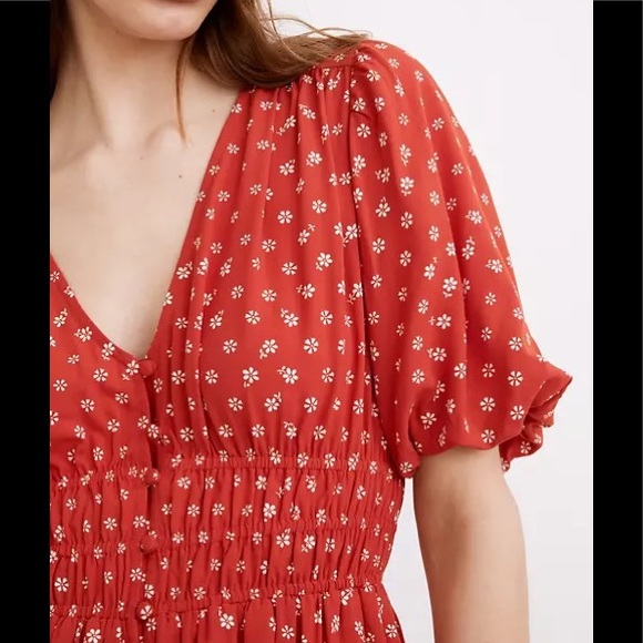 MADEWELL Sophia mini dress in bandana floral - Picture 2 of 3